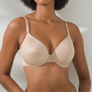 Soma Nude Vanishing Back Full Coverage Bra